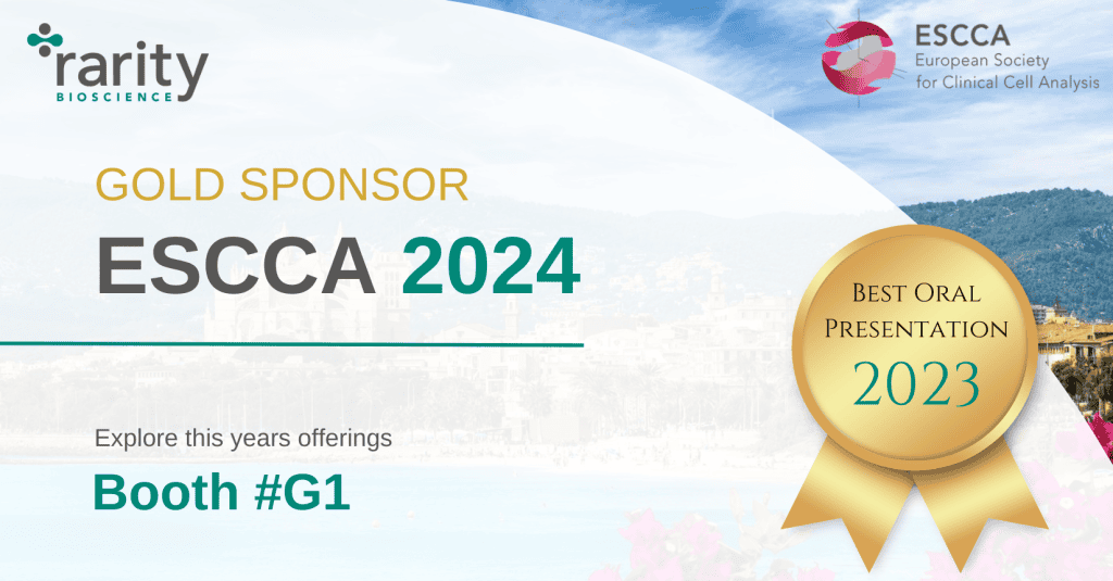 Rarity Bioscience is Gold Sponsor at ESCCA 2024