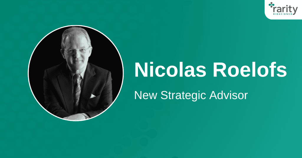 Nicolas Roelofs Joins rarity bioscience
